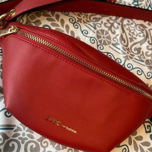 BCBGeneration Red Fanny pack